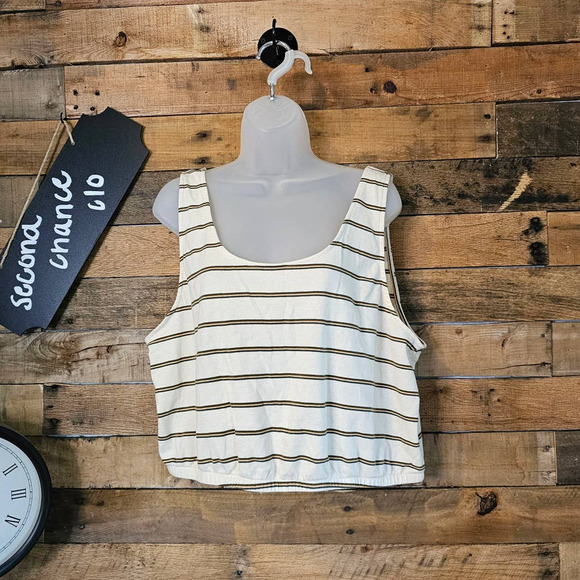 American Eagle Outfitters Tops - SALE-American Eagle brand women's striped crop tank top size xxl